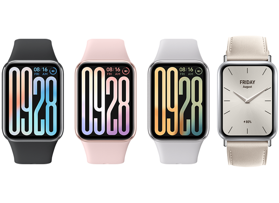 Tela da Mi Band 9 Pro com brilho sob sol forte